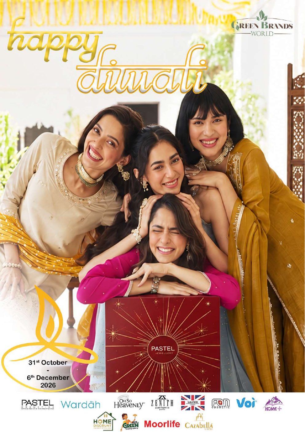 Happy Diwali: the November 2026 Green Brands World catalogue cover