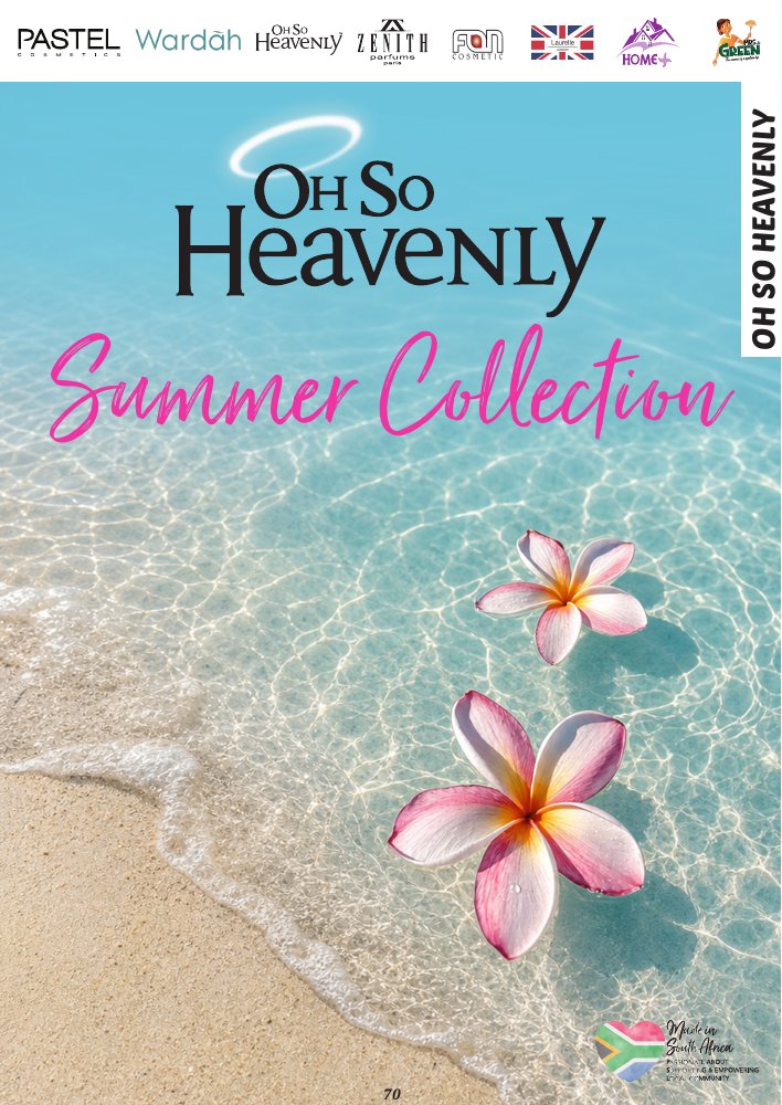 Oh So Heavenly summer collection opening on October page 70.